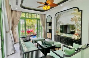 Sunny Villa Tropical Khem Beach – 4 phòng ngủ, 1 phòng tắm