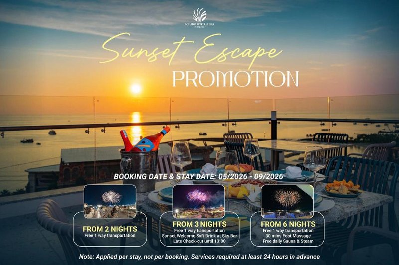 Solaro Hotel & Spa Phu Quoc - Sunset Town Seaview And Fireworks