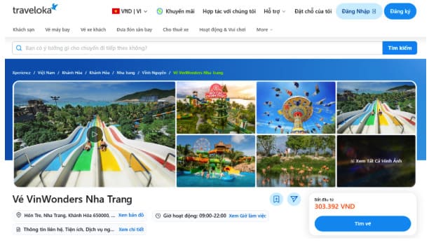 Đặt Vé VinWonders & Vinpearl Safari Nhanh Chóng